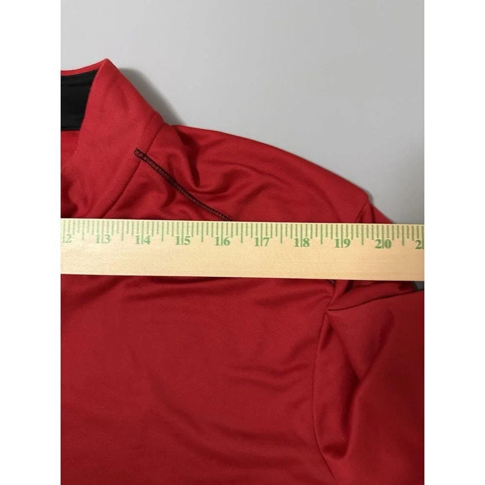 Adidas Men Golf Jacket 2XL Climawarm 1/4 Zip Long Sleeve Mock Neck. K18